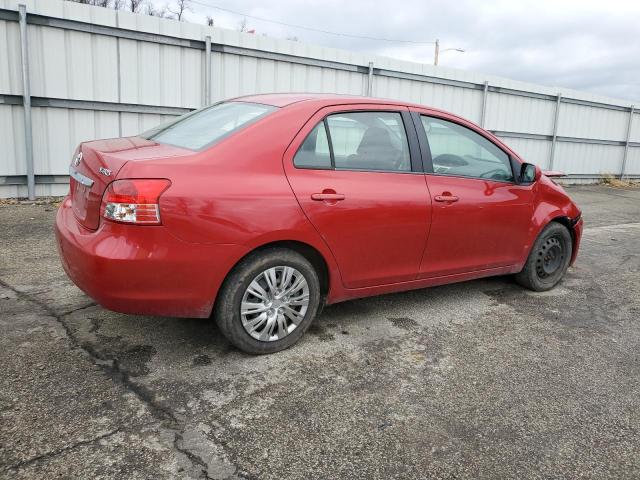 JTDBT923171115934 - 2007 TOYOTA YARIS RED photo 3