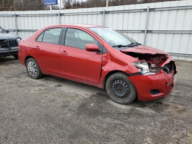 JTDBT923171115934 - 2007 TOYOTA YARIS RED photo 4