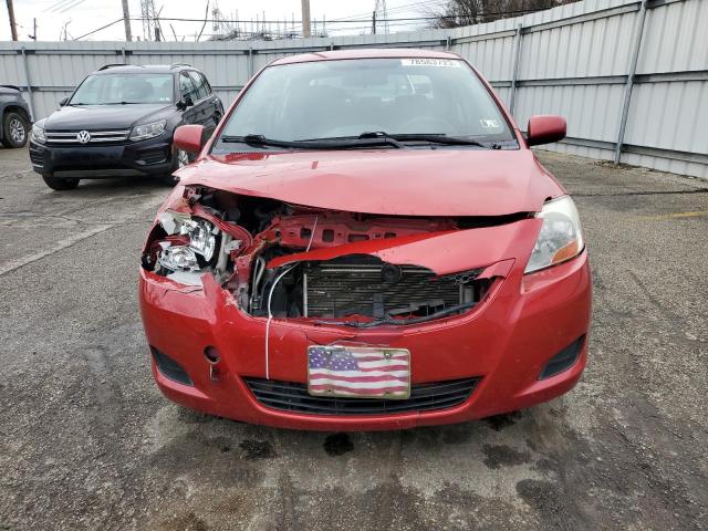 JTDBT923171115934 - 2007 TOYOTA YARIS RED photo 5