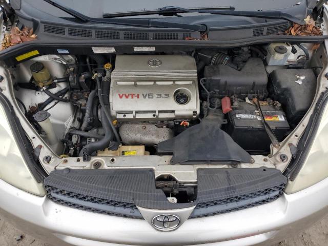 5TDZA23C34S044762 - 2004 TOYOTA SIENNA CE CREAM photo 12