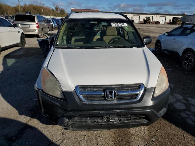 JHLRD78402C092775 - 2002 HONDA CR-V LX WHITE photo 5