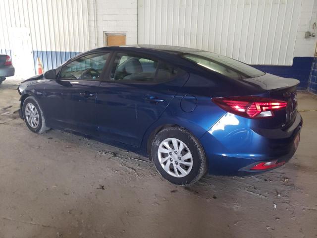 5NPD74LF1KH451870 - 2019 HYUNDAI ELANTRA SE BLUE photo 2