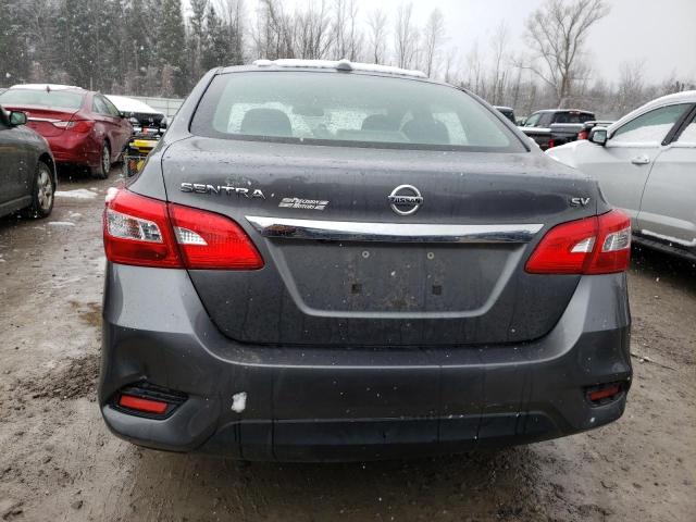 3N1AB7AP6HL694875 - 2017 NISSAN SENTRA S GRAY photo 6