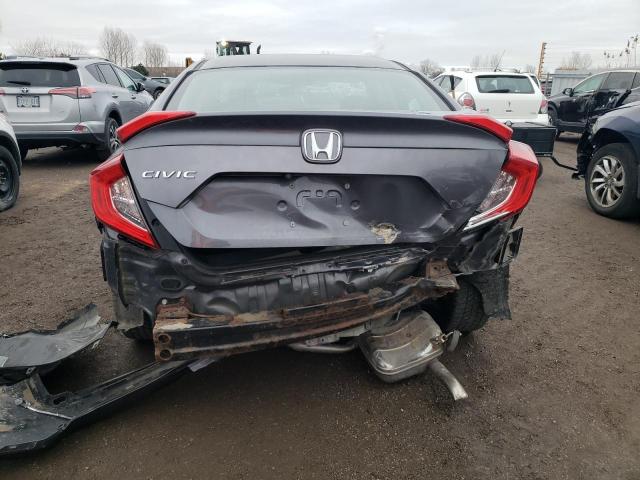 2HGFC2F68GH020125 - 2016 HONDA CIVIC LX GRAY photo 6