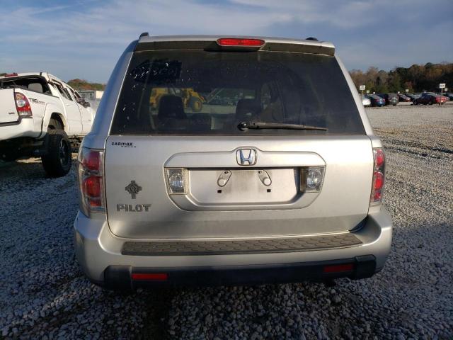 5FNYF28457B041451 - 2007 HONDA PILOT EX SILVER photo 6