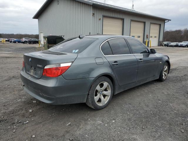 WBANE53517CW60761 - 2007 BMW 525 I GRAY photo 3