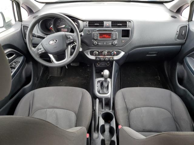 KNADM4A34F6460996 - 2015 KIA RIO LX WHITE photo 8