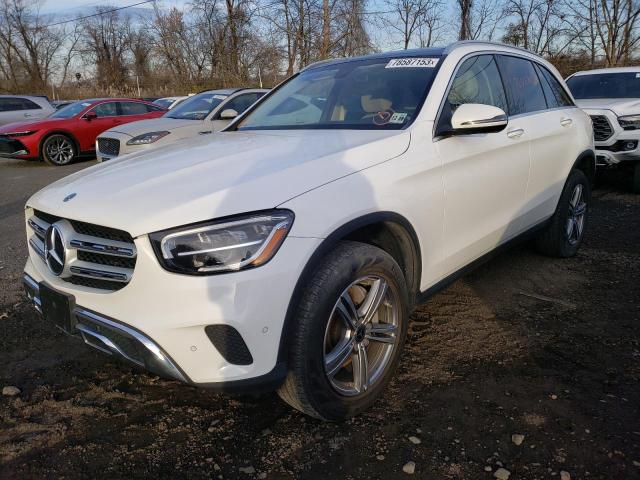 W1N0G8EB1MF904603 - 2021 MERCEDES-BENZ GLC 300 4MATIC WHITE photo 1