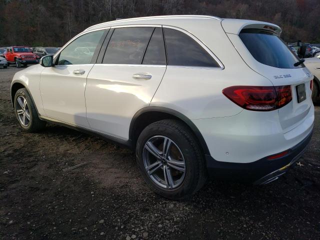 W1N0G8EB1MF904603 - 2021 MERCEDES-BENZ GLC 300 4MATIC WHITE photo 2