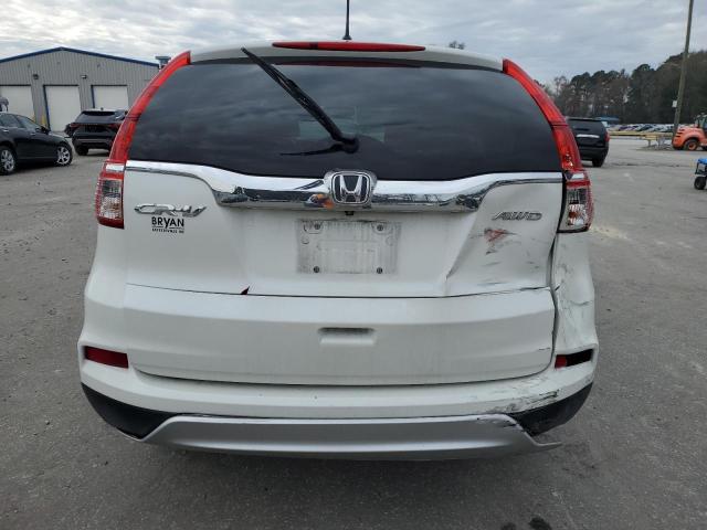 5J6RM4H54GL010388 - 2016 HONDA CR-V EX WHITE photo 6