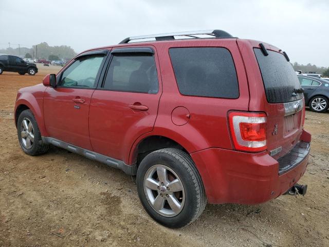 1FMCU0EG1BKA25581 - 2011 FORD ESCAPE LIMITED RED photo 2