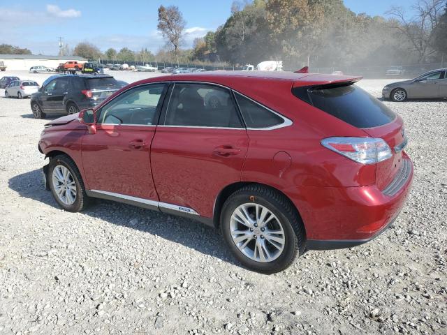 JTJZB1BA1C2408641 - 2012 LEXUS RX 450H BURGUNDY photo 2