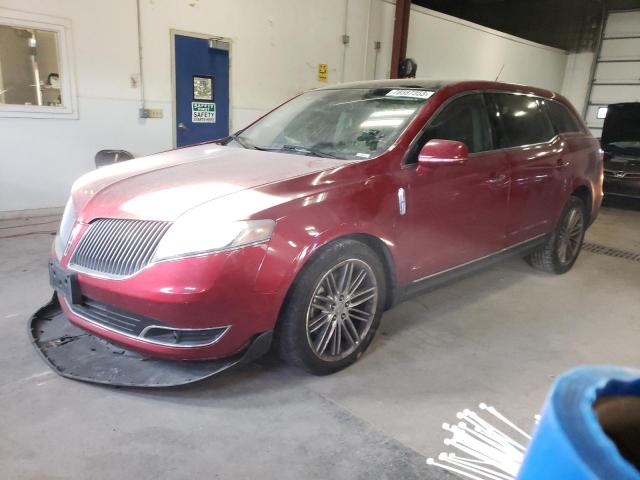 2LMHJ5ATXEBL56631 - 2014 LINCOLN MKT RED photo 1