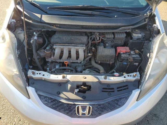 JHMGE8G37DC021803 - 2013 HONDA FIT GRAY photo 11