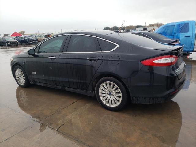 3FA6P0SU4DR282497 - 2013 FORD FUSION TITANIUM PHEV BLACK photo 2