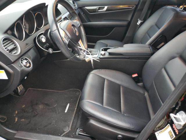 WDDGF5HB2DR279538 - 2013 MERCEDES-BENZ C 350 BLACK photo 7