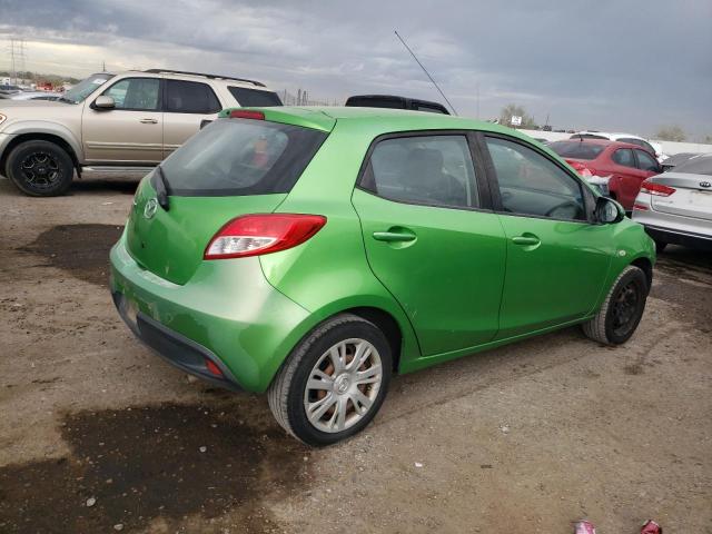 JM1DE1KZ1D0154081 - 2013 MAZDA MAZDA2 GREEN photo 3