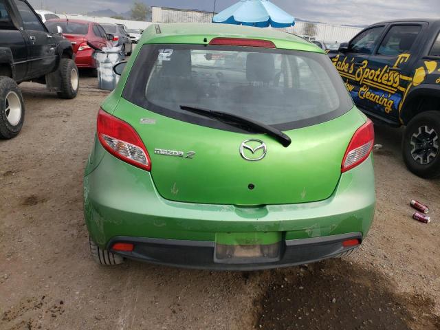 JM1DE1KZ1D0154081 - 2013 MAZDA MAZDA2 GREEN photo 6