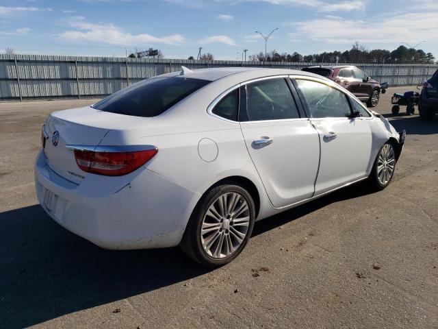 1G4PP5SK4E4181315 - 2014 BUICK VERANO WHITE photo 3