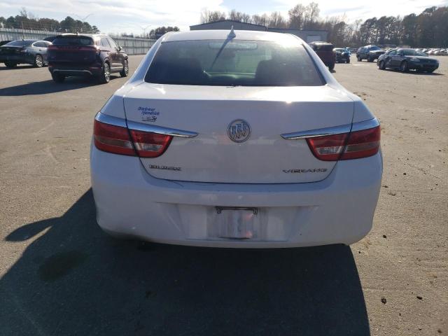 1G4PP5SK4E4181315 - 2014 BUICK VERANO WHITE photo 6