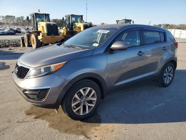 KNDPB3AC5G7855619 - 2016 KIA SPORTAGE LX GRAY photo 1