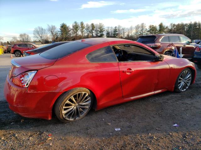 JN1CV6EL3CM473623 - 2012 INFINITI G37 RED photo 3