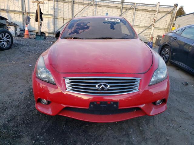 JN1CV6EL3CM473623 - 2012 INFINITI G37 RED photo 5