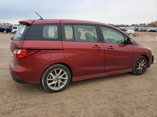 JM1CW2CL1D0153912 - 2013 MAZDA 5 RED photo 3