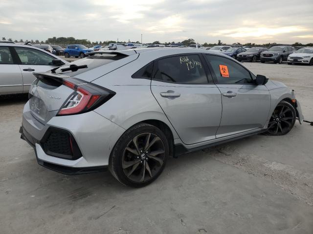 SHHFK7H45HU425908 - 2017 HONDA CIVIC SPORT 银色 照片 3