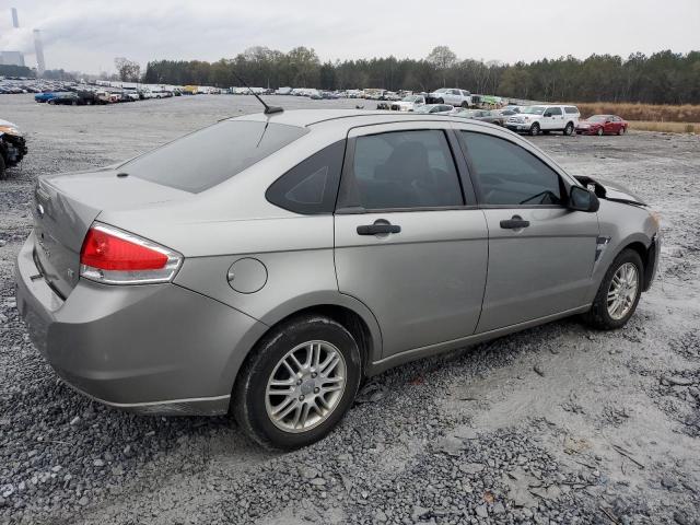 1FAHP35N48W129930 - 2008 FORD FOCUS SE SILVER photo 3