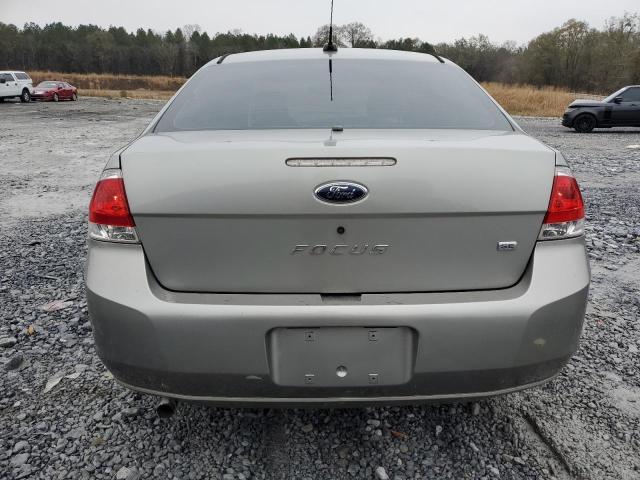 1FAHP35N48W129930 - 2008 FORD FOCUS SE SILVER photo 6