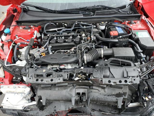 2HGFE1F72NH325727 - 2022 HONDA CIVIC EX RED photo 11