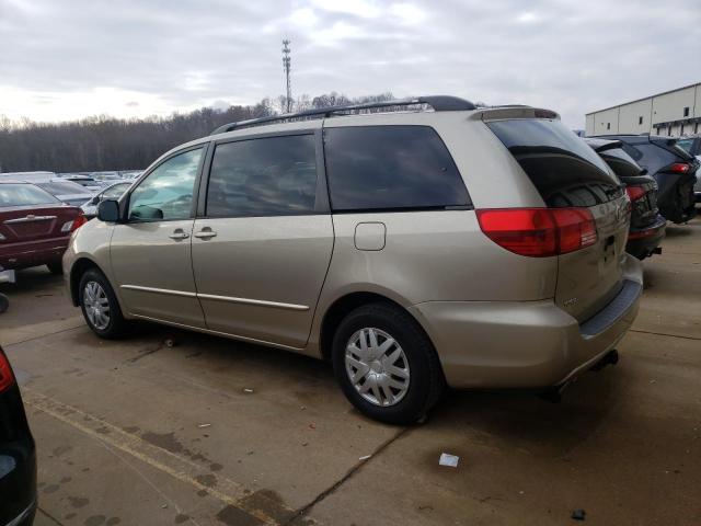 5TDZA23C84S031490 - 2004 TOYOTA SIENNA CE BEIGE photo 2