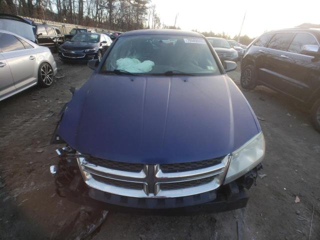 1C3CDZABXCN285338 - 2012 DODGE AVENGER SE BLUE photo 5