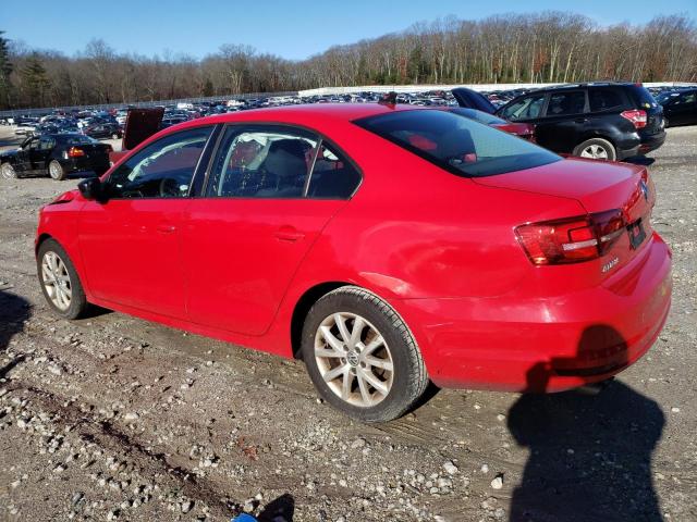 3VWD17AJ2FM300818 - 2015 VOLKSWAGEN JETTA SE RED photo 2