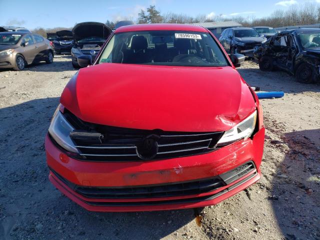 3VWD17AJ2FM300818 - 2015 VOLKSWAGEN JETTA SE RED photo 5