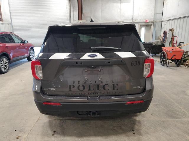 1FM5K8AB5PGA37198 - 2023 FORD EXPLORER POLICE INTERCEPTOR 双色 照片 6