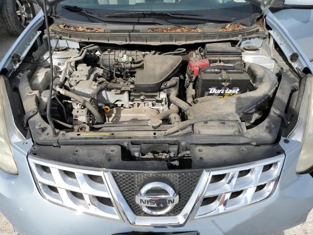 JN8AS5MT3DW008732 - 2013 NISSAN ROGUE S SILVER photo 11