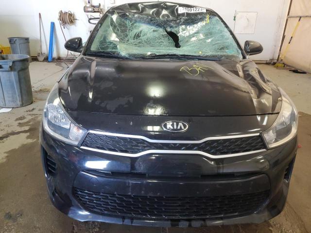 3KPA24AB1JE061260 - 2018 KIA RIO LX BLACK photo 5