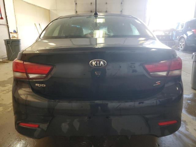 3KPA24AB1JE061260 - 2018 KIA RIO LX BLACK photo 6