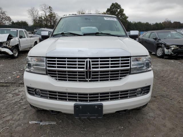 5LMJJ2J51EEL04304 - 2014 LINCOLN NAVIGATOR WHITE photo 5