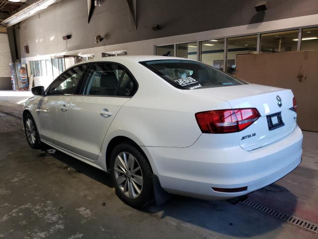 3VWD17AJ9FM256008 - 2015 VOLKSWAGEN JETTA SE WHITE photo 2