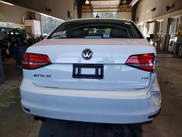 3VWD17AJ9FM256008 - 2015 VOLKSWAGEN JETTA SE WHITE photo 6