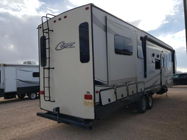 4YDF3262XG2505853 - 2016 KEYSTONE COUGAR 326 BEIGE photo 4