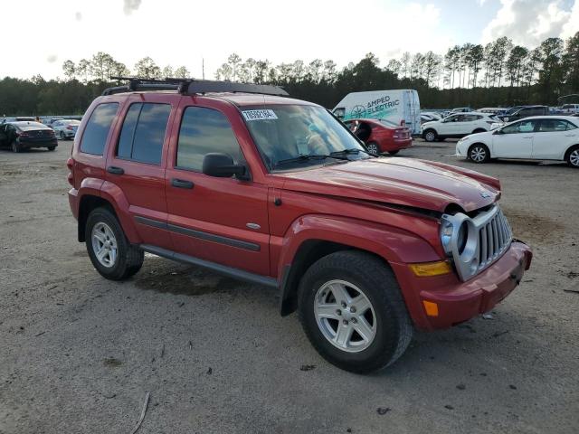 1J4GL48K87W618381 - 2007 JEEP LIBERTY SPORT BURGUNDY photo 4