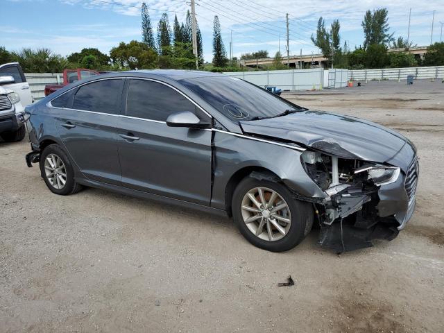 5NPE24AF2JH714503 - 2018 HYUNDAI SONATA SE GRAY photo 4