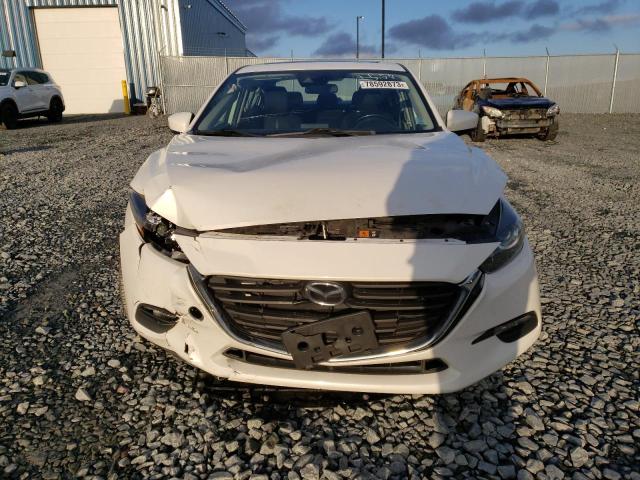 JM1BN1V76H1152554 - 2017 MAZDA 3 TOURING WHITE photo 5