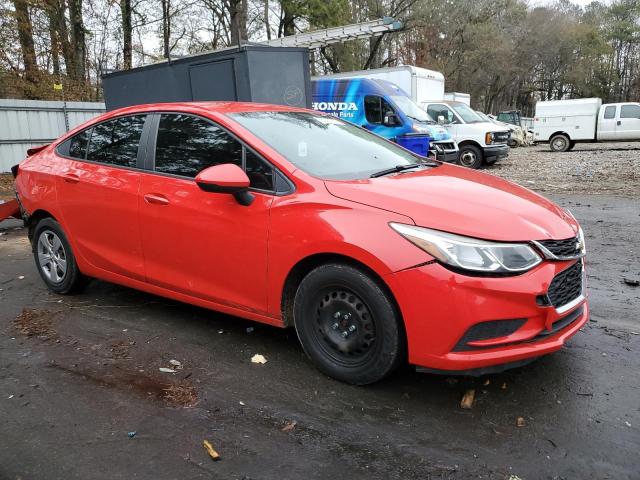 1G1BC5SM2J7210128 - 2018 CHEVROLET CRUZE LS RED photo 4