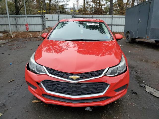 1G1BC5SM2J7210128 - 2018 CHEVROLET CRUZE LS RED photo 5