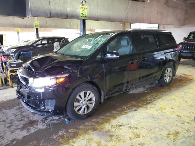 KNDMB5C13G6209169 - 2016 KIA SEDONA LX BLACK photo 1